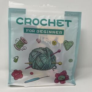 Emotional Support Snoop Dogg Crochet for Beginners Kit w/ Yarn & Tools *OPEN BAG